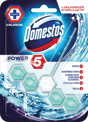 DOMESTOS Power 5 Kostka zapachowa WC Chlorine 55g