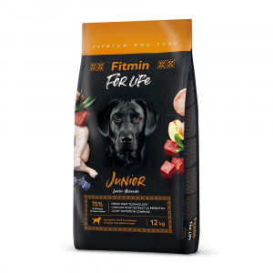 FITMIN Dog For Life Junior Large Breed - sucha karma dla psa - 12 kg