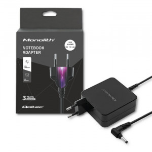 QOLTEC ZASILACZ DO HUAWEI 65W 19V 4,0*1,7 BIAŁY