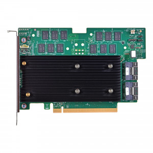 Broadcom MegaRAID 9670-24i 24Gb/s SAS/SATA/NVMe 8GB PCIe 4.0 x8, 2 x8 SFF-8654