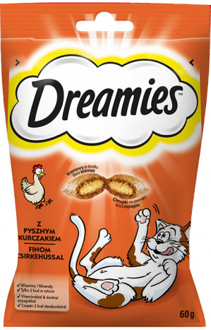 DREAMIES z kurczakiem 60g