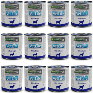 FARMINA Vet Life UltraHypo - mokra karma dla psa - 12x300 g