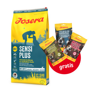 JOSERA Adult SensiPlus - sucha karma dla psa - 12,5kg + GRATIS!