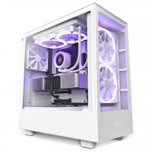 NZXT OBUDOWA H5 ELITE Z OKNEM BIAŁA