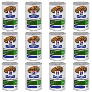 HILL'S Prescription Diet Weight Loss Canine r/d - mokra karma dla psa z tendencją do nadwagi - 12x350g