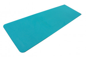 Mata do jogi Schildkrot Bicolor yoga matte turkusowo-szara 960068
