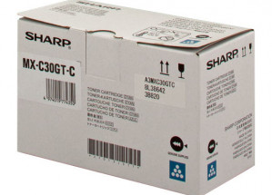 SHARP MXC30GTC - toner cyan (błękitny)