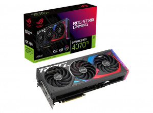 Karta graficzna ASUS ROG Strix GeForce RTX 4070 Ti OC 12GB GDDR6X DLSS 3