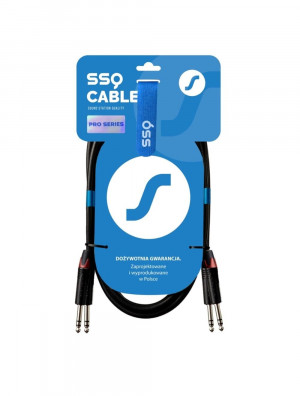 SSQ JSJS3 PRO - 2x jack stereo 6,3mm - 2x jack stereo 6,3mm NEUTRIK