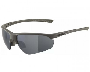 ALPINA Okulary na rower TRI-EFFECT 2.0 kolor MOON-GREY MATT szkło BLK MIRR S3/CLEAR S0/ORANGE MIRR S2 new 2022