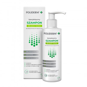 JM SANTE Poliderm - szampon przeciwłupieżowy dla psa i kota - 250ml