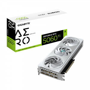 Karta graficzna Gigabyte GeForce RTX 5060 Ti AERO OC 8GB (GV-N506TAERO OC-8GD)