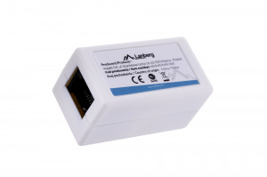LANBERG ZŁĄCZKA SIECIOWA 2X RJ45 KAT.5E UTP