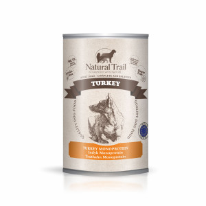 NATURAL TRAIL Indyk - mokra karma dla psa - 400g