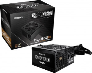 Zasilacz ASRock CHALLENGER 550W 80 Plus Bronze (90-UXC055-BNEAAA)