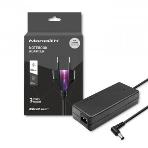 Qoltec Zasilacz dedykowany do Toshiba 65W | 3.42A | 19V | 5.5x2.5
