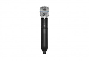 Shure GLXD2+/B87A-Z4 - Cyfrowy nadajnik bezprzewodowy doręczny DUAL BAND z główką Beta87A