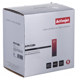 Toner Activejet ATM-51BN do drukarki Konica Minolta, zamiennik Konica Minolta TNP51K; Supreme; 6000 stron; czarny.