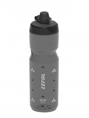 Bidon ZEFAL SENSE SOFT 80 NO-MUD BOTTLE - SMOKED BLACK