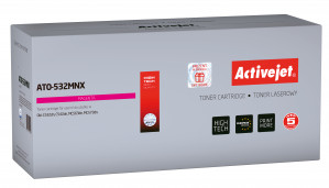 Activejet ATO-532MNX Toner do drukarki OKI, Zamiennik OKI 46490606; Supreme; 6000 stron; Purpurowy.