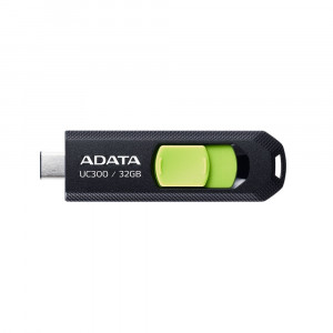ADATA FLASHDRIVE UC300 32GB USB 3.2 BLACK&GREEN