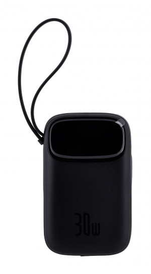Powerbank Baseus Qpow 2 10000mAh 30W 2xUSB-C (czarny)