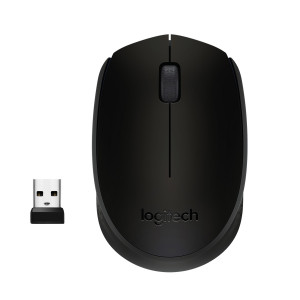Mysz Logitech M171 bezprzewodowa, czarna