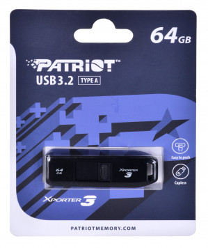 PARTIOT FLASHDRIVE Xporter 3 64GB Type A USB3.2