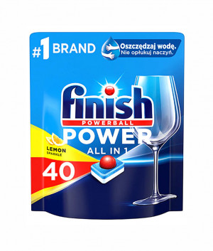 FINISH Tabletki Power All-in-1 40 Lemon