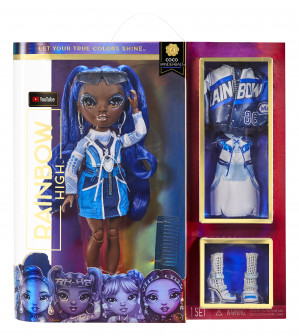 Rainbow High Core Lalka Fashion doll - Coco Vanderbalt (Cobalt) 578321