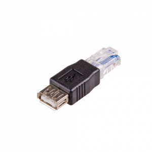 Akyga Przejściówka AK-AD-27 USB żeński-męski USB - RJ45