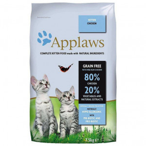 APPLAWS CAT Kitten Kurczak - karma dla kociąt z wysoką zawartością mięsa - 7,5kg