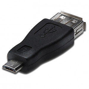 Adapter cyfrowy Akyga AK-AD-08 USB-microUSB F-M
