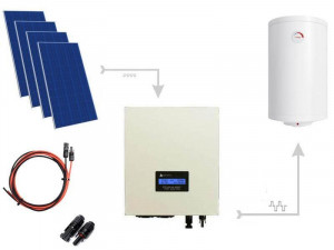 Zestaw solarny do grzania wody w bojlerach ECO Solar Boost PRO 1650W MPPT 4xPV Mono