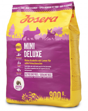 JOSERA MiniDeluxe - sucha karma dla psa - 900 g