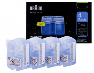 Wkład czyszczący BRAUN do golarki 4 pack