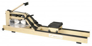 Wioślarz wodny drewniany MERACH MR-902/YS, bluetooth&app, naturalny kolor drewna