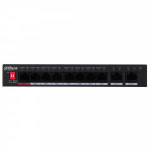 SWITCH POE PFS3010-8ET-96-V2 8-PORTOWY DAHUA