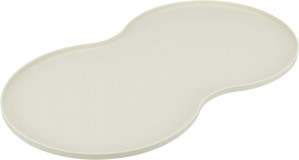 Podkładka pod miski, dla kota, szara, silikon różne kolory 44x27cm