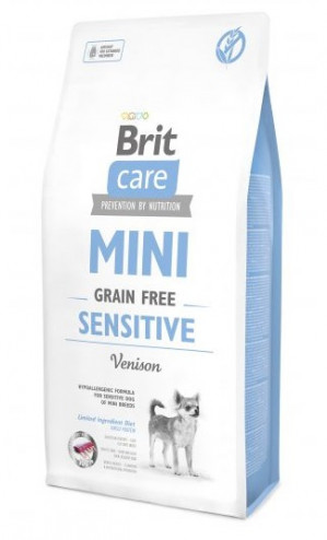 BRIT Care Mini Sensitive Venison - sucha karma dla psa - 7 kg