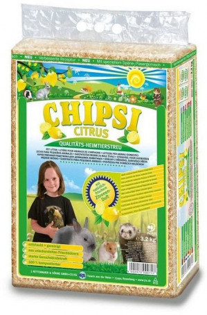 Chipsi Citrus ściółka 15L Cat