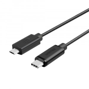 UNITEK KABEL USB-C - MICROUSB, 1M, CZARNY