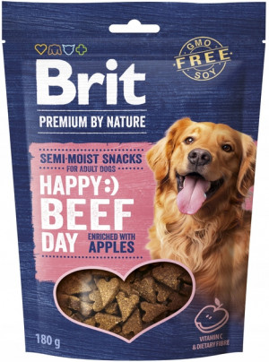 BRIT Premium Dog Snack Beef with Apples - przysmak dla psa - 180g