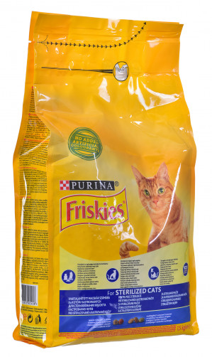 FRISKIES STERILE łosoś. warzywa 1.5kg