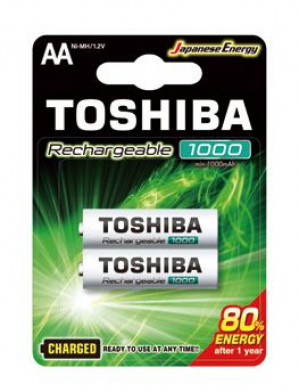 Akumulator Toshiba READY TO USE TNH-6GLE BP-2C AA 1000mAh Blister 2 szt.