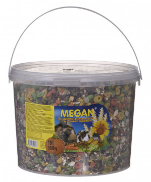MEGAN Pokarm dla gryzoni 10l
