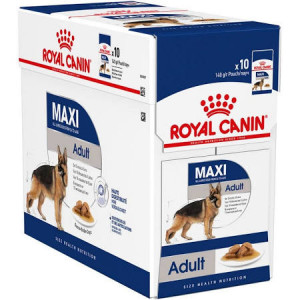 ROYAL CANIN SHN Maxi Adult w sosie - mokra karma dla psa dorosłego - 10x140g