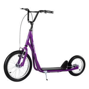 Hulajnoga z pompowanymi kołami NILS EXTREME WH119 VIOLET 16/12