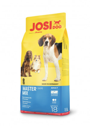 JOSERA Master - chrupiący mix dla psa 15 kg + 3kg GRATIS - sucha karma dla psa