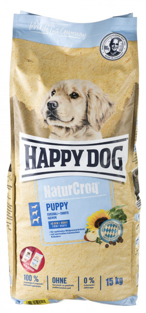 Happy Dog NATUR-CROQ/SZCZENIAKI 15kg NOWY